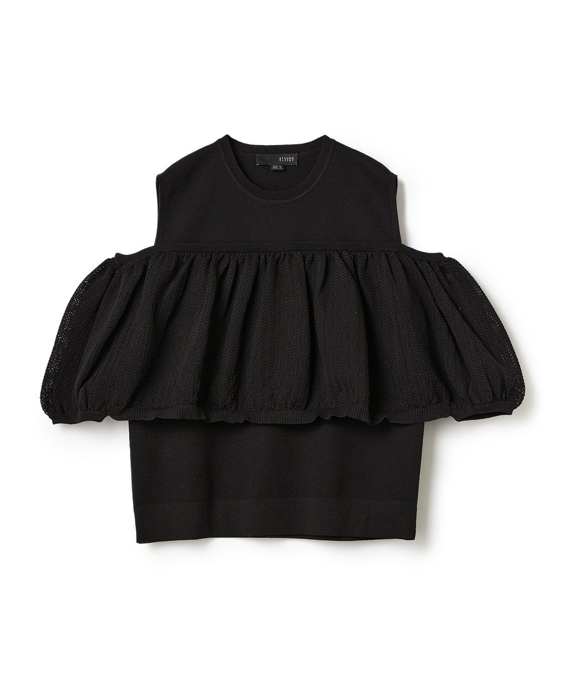 ATSURO TAYAMA レイヤードノースリーブニット_variation_2