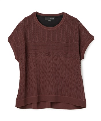 ATSURO TAYAMA 透かし編みサマーニット（インナー付き）_variationthumb_3