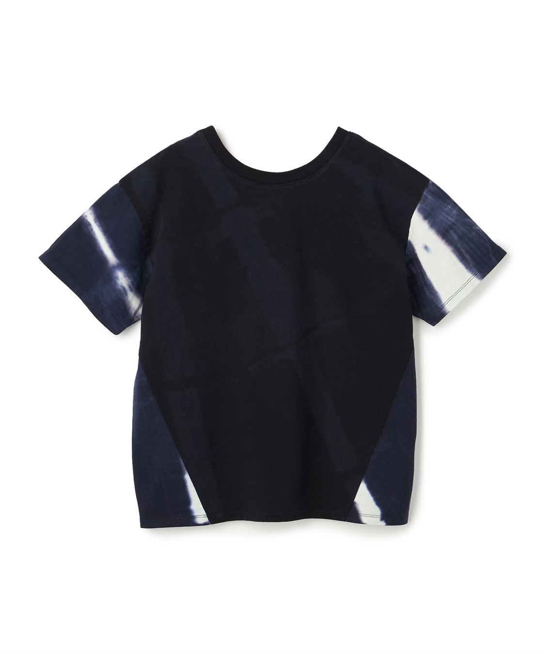 ATSURO TAYAMA タイダイ柄切り替え半袖プルオーバー_variation_1