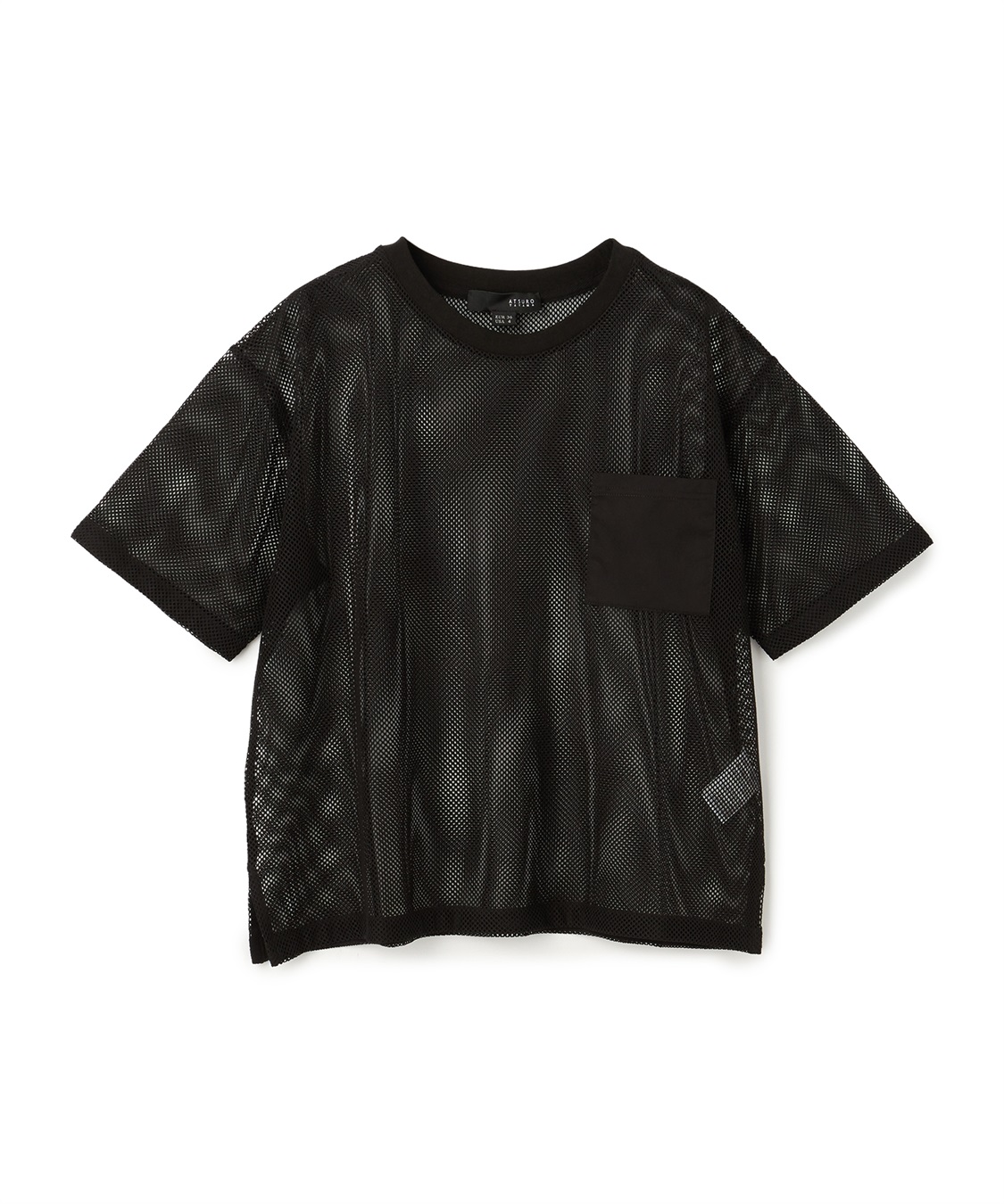 ATSURO TAYAMA クルーネックメッシュプルオーバー_variation_3