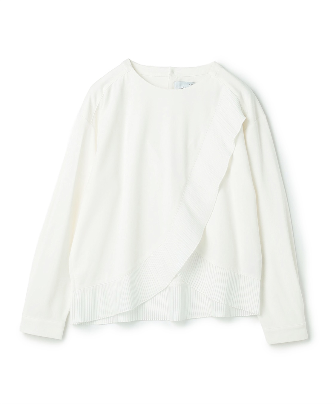 ATSURO TAYAMA アシンメトリープリーツデザイントップス_variation_1