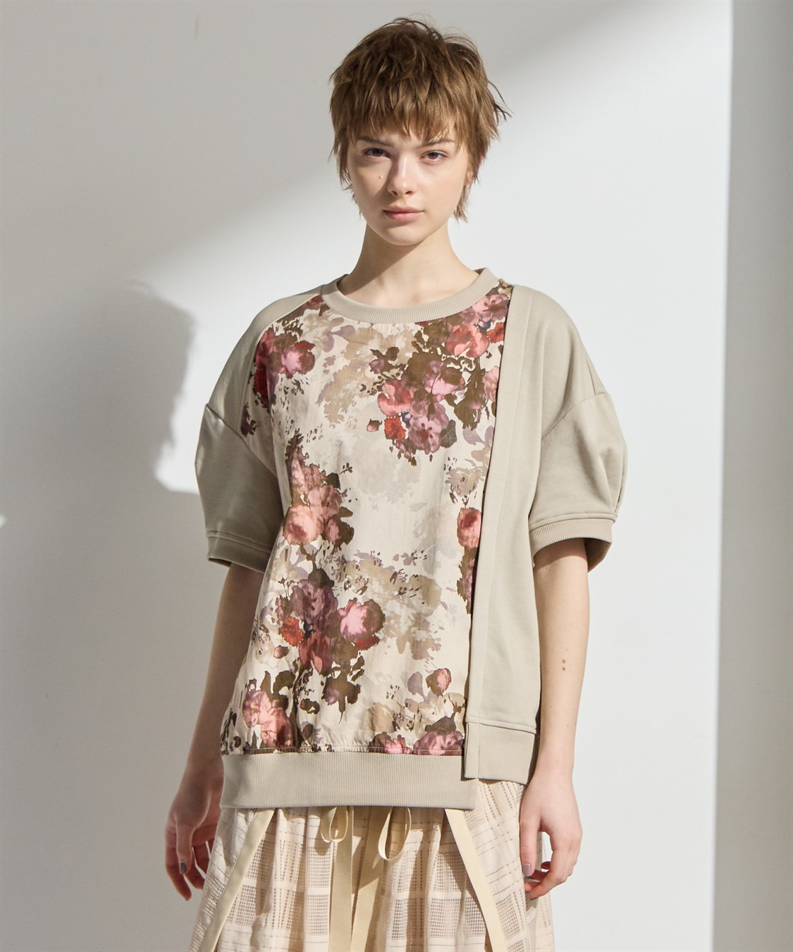 ATSURO TAYAMA 花柄プリントプルオーバー_main