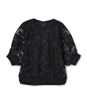 ATSURO TAYAMA レイヤード刺繍レースプルオーバー_variationthumb_2