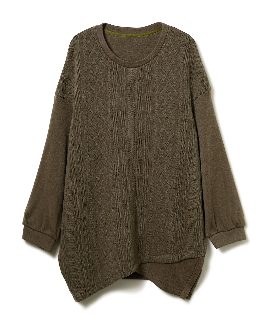 ATSURO TAYAMA 変形ジャガードプルオーバー_main