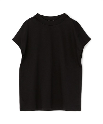 CROSS FUNCTION 《シワになりにくい・ヨレにくい》正解ハイネックフレンチTシャツ【CF/クロスファンクション】_variationthumb_1