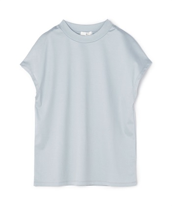 CROSS FUNCTION 《シワになりにくい・ヨレにくい》正解ハイネックフレンチTシャツ【CF/クロスファンクション】_variationthumb_3