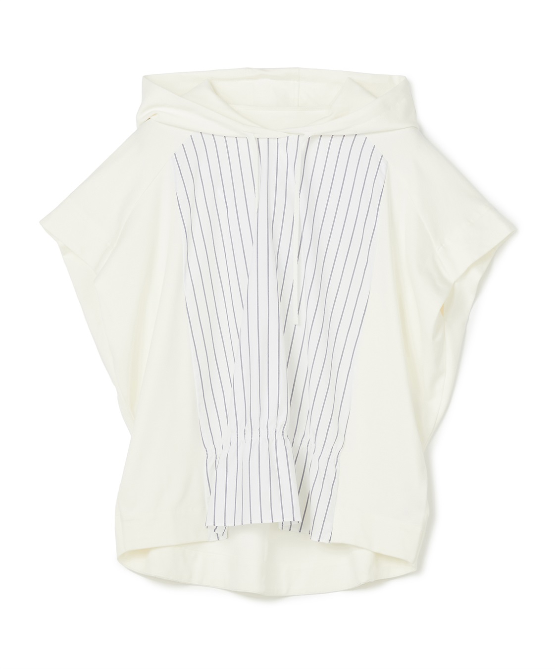 ATSURO TAYAMA 切替えシャーリングポンチョベスト_variation_1