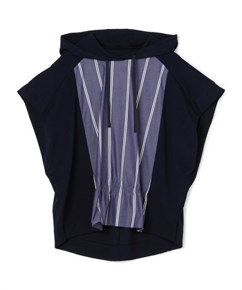 ATSURO TAYAMA 切替えシャーリングポンチョベスト_variationthumb_2