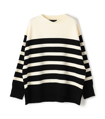 ATSURO TAYAMA ボーダージャカードニットトップス_variationthumb_2