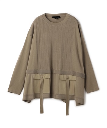 ATSURO TAYAMA ヘリンボーン柄ニットプルオーバー_variationthumb_2