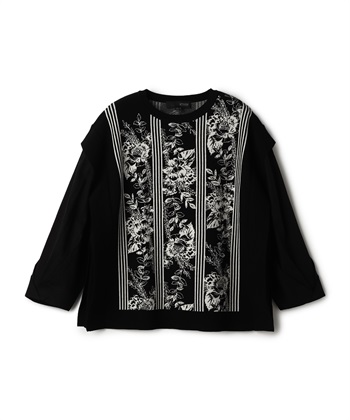 ATSURO TAYAMA フラワー×ストライプニットプルオーバー_variationthumb_2