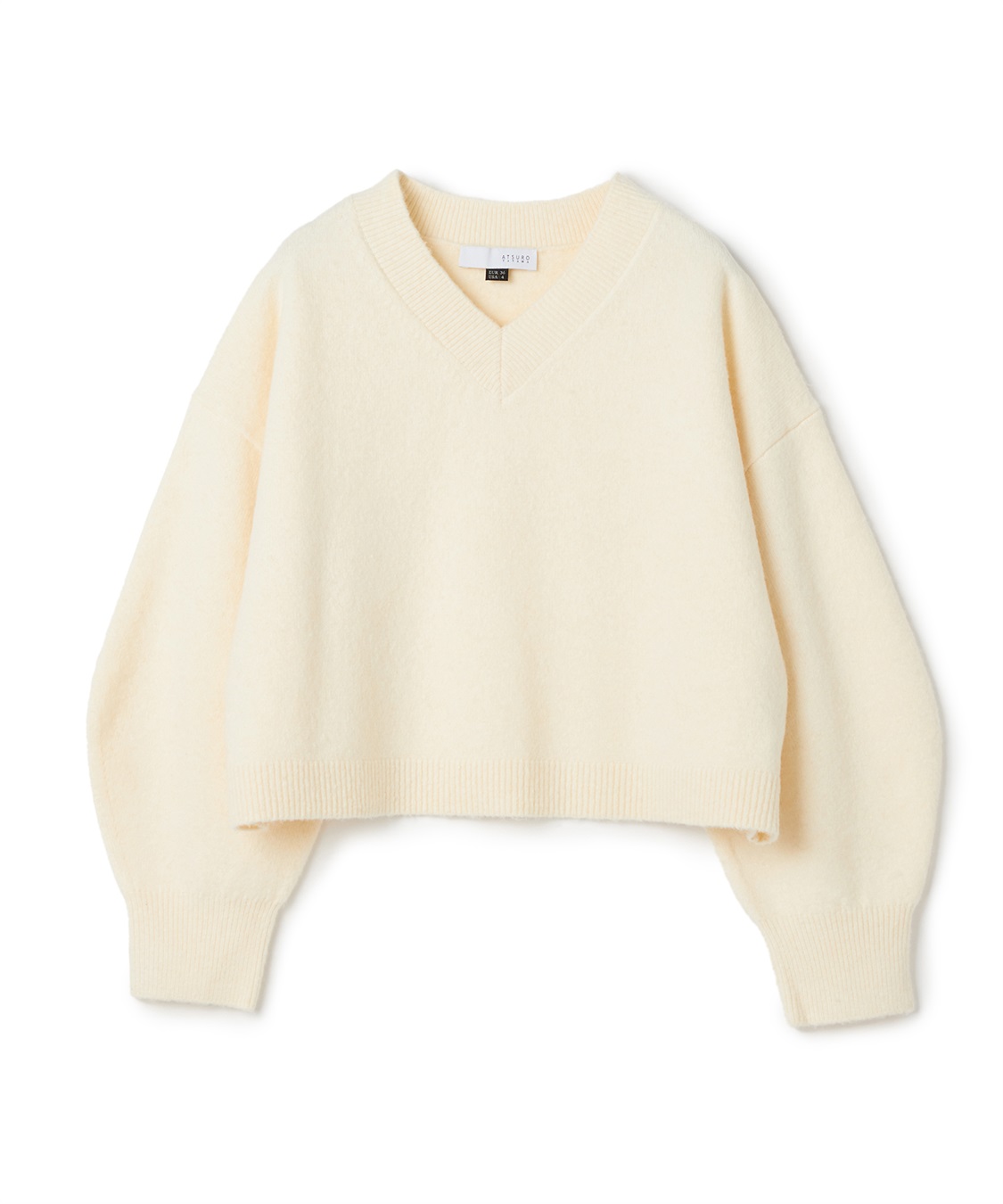 ATSURO TAYAMA バナナスリーブVネックニット_main