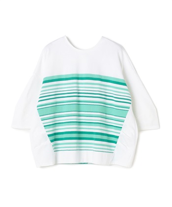 ATSURO TAYAMA パネルボーダートップス_variationthumb_1