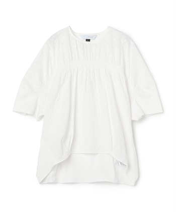 ATSURO TAYAMA フロントシャーリングコットンブラウス_variationthumb_1