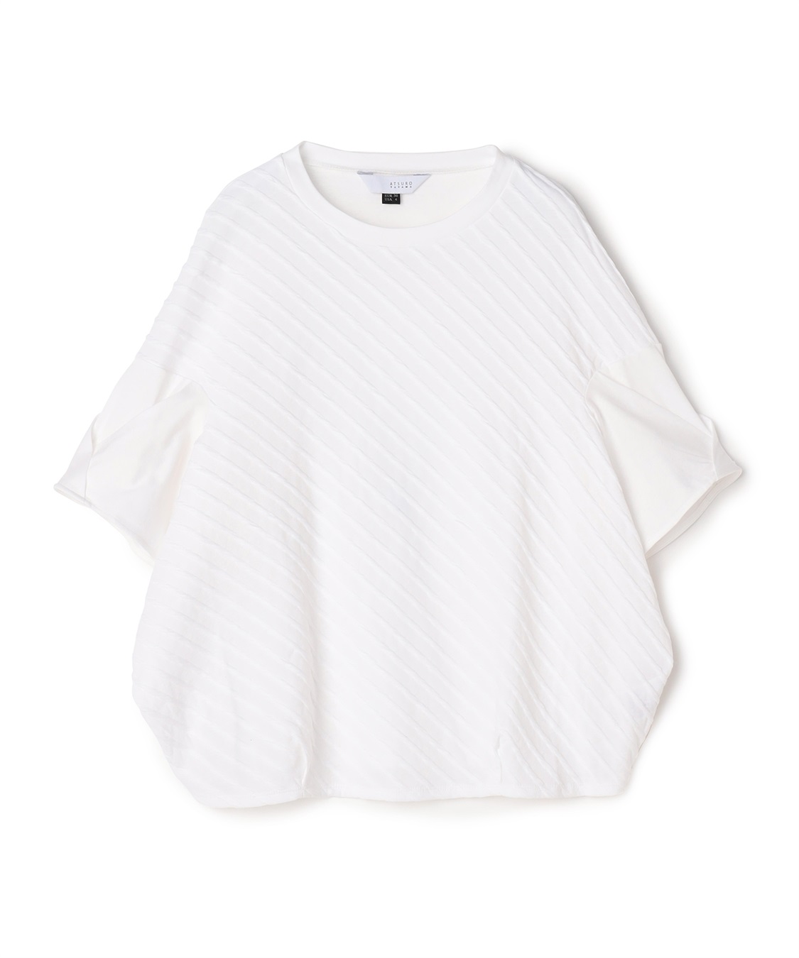 ATSURO TAYAMA 3D斜めストライププルオーバー_variation_2