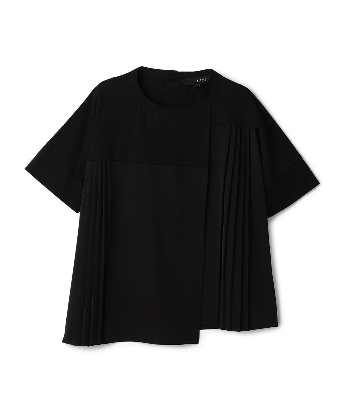 ATSURO TAYAMA 異素材切り替えプリーツプルオーバー_main