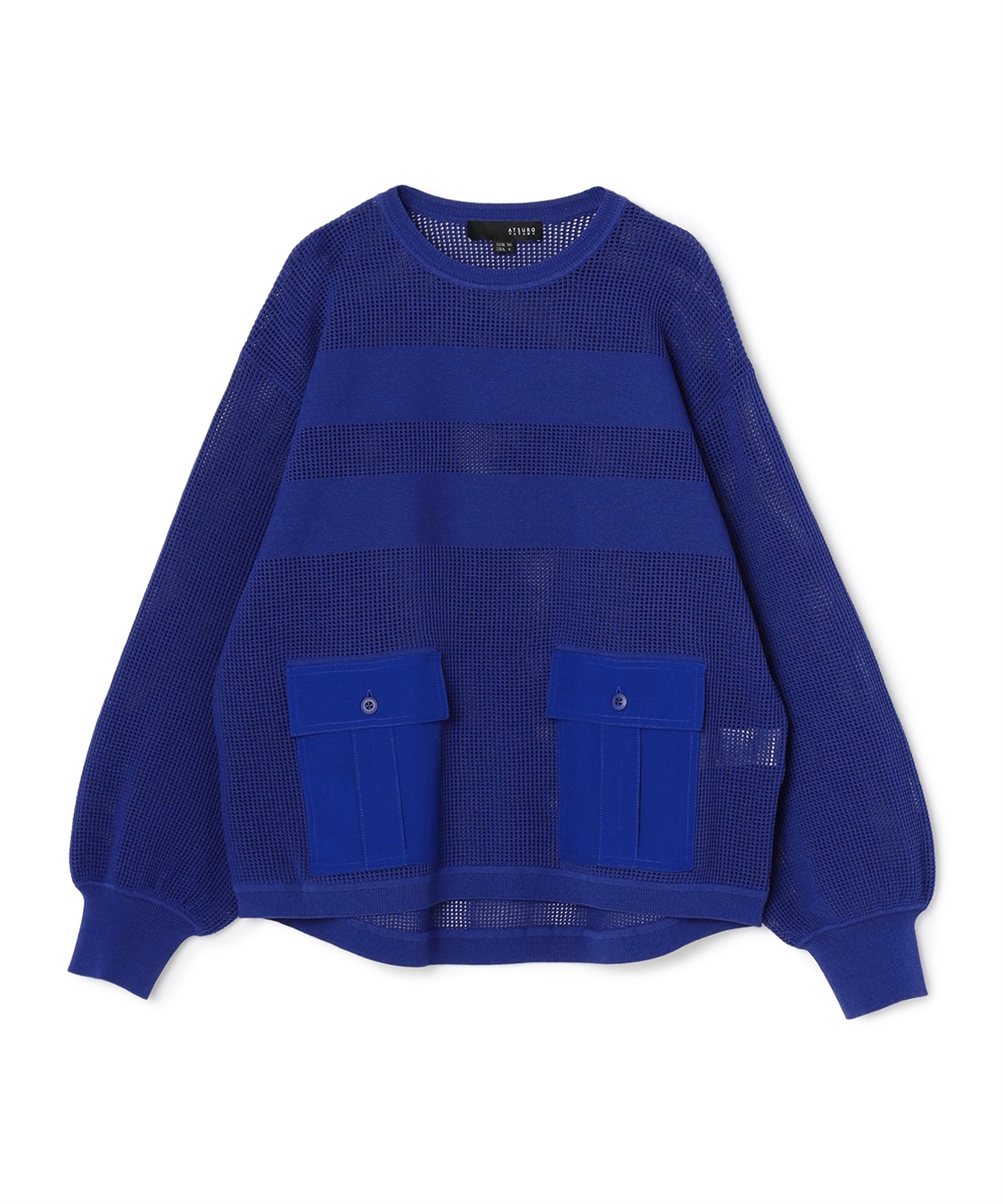 ATSURO TAYAMA ポケット付きメッシュプルオーバー_variation_3