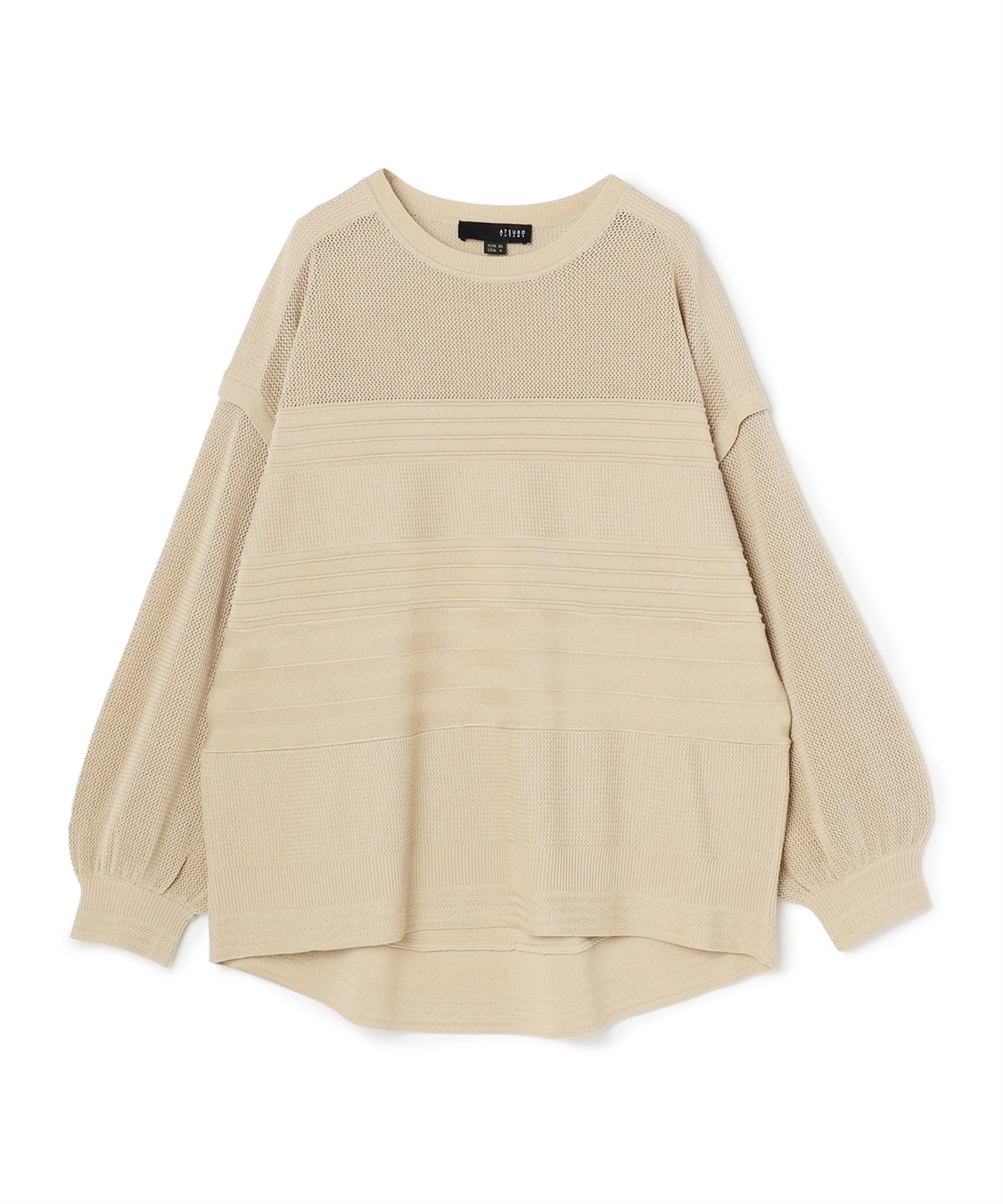 ATSURO TAYAMA ボーダー柄ニット_variation_2