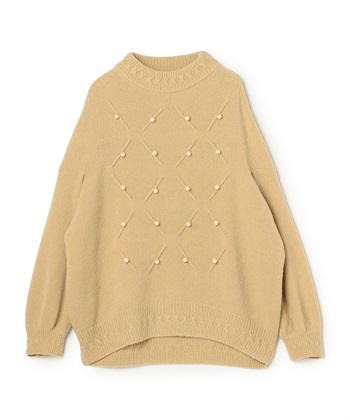 ATSURO TAYAMA パール付きブークレーニット_variationthumb_2