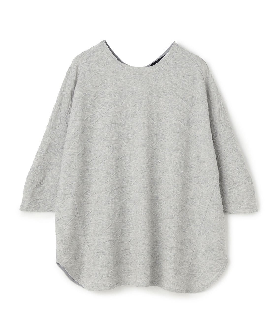 ATSURO TAYAMA ウェーブ柄ジャカードカットソー_main