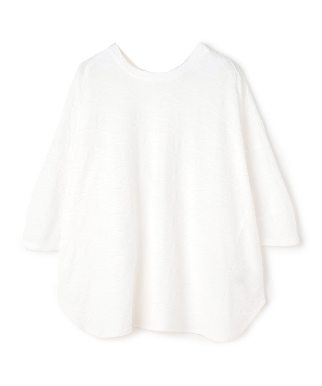 ATSURO TAYAMA ウェーブ柄ジャカードカットソー_variation_1