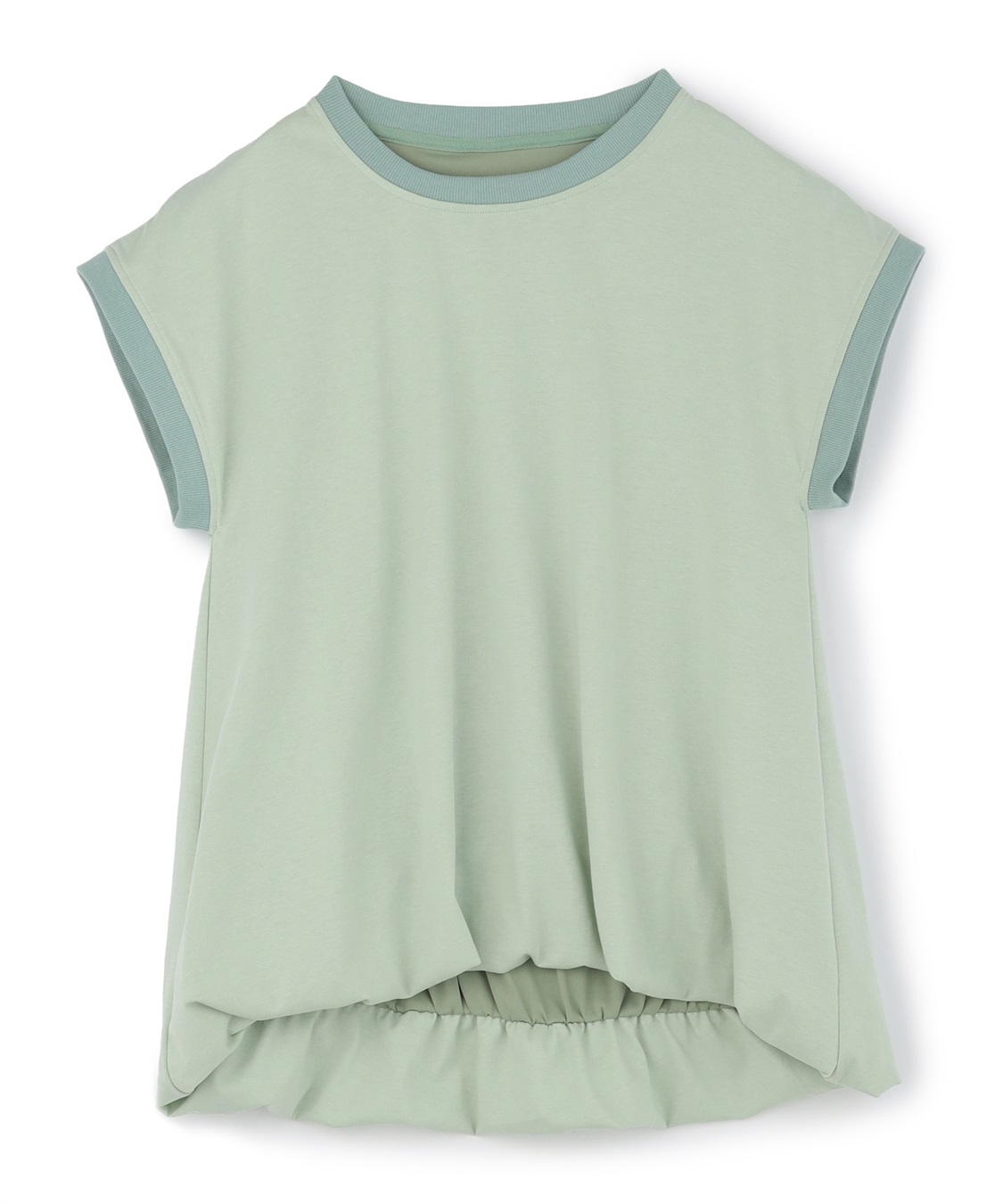 ATSURO TAYAMA プレーティング天竺裾バルーントップス_main