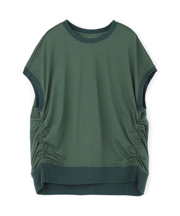 ATSURO TAYAMA コットン天竺サイドギャザープルオーバー_variationthumb_3