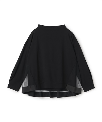 メッシュ切り替えプルオーバー(ブラック-34)