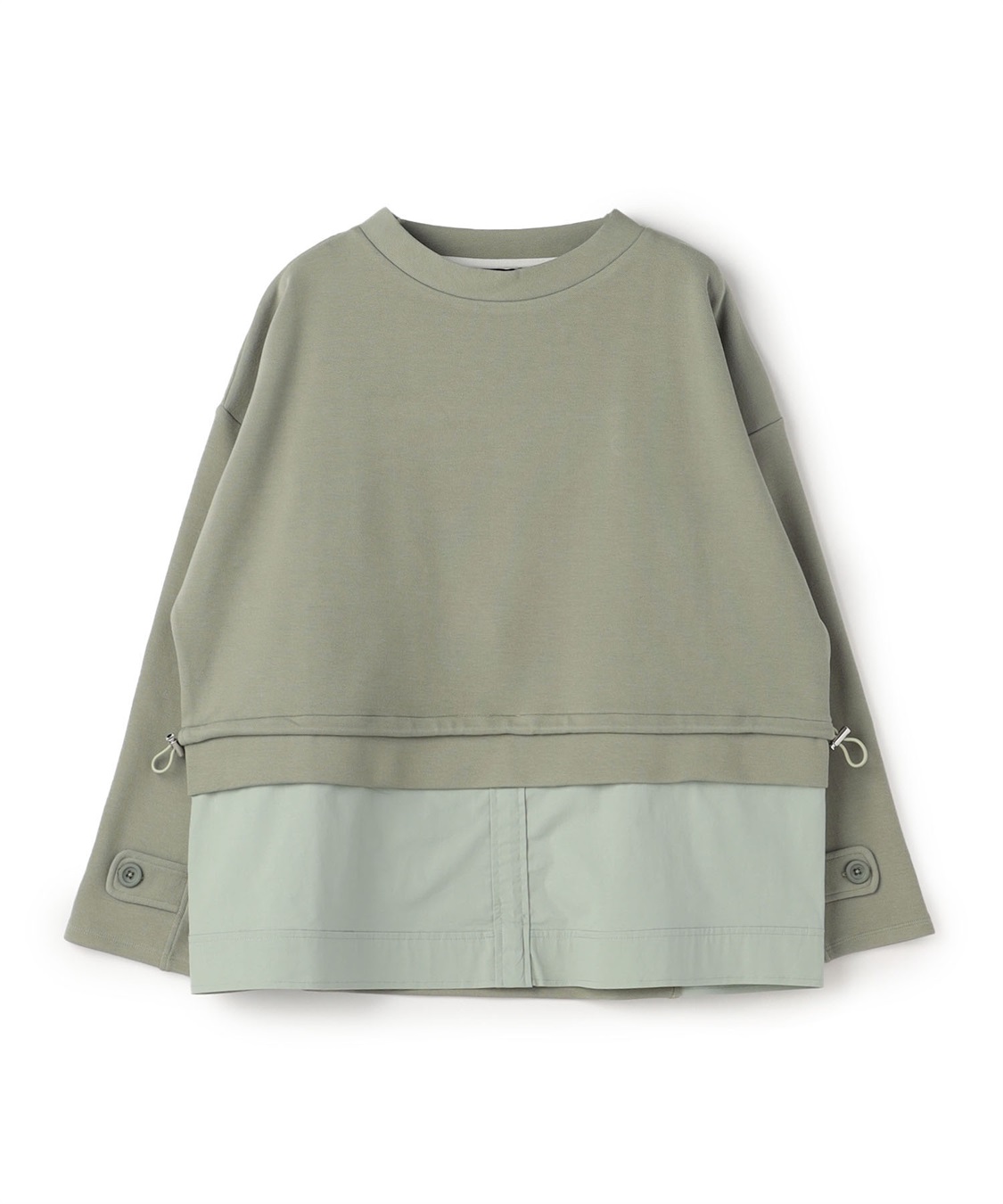 ATSURO TAYAMA 異素材ドッキングプルオーバートップス_variation_2