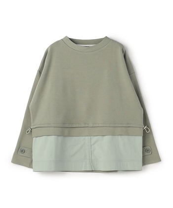 ATSURO TAYAMA 異素材ドッキングプルオーバートップス_variationthumb_2