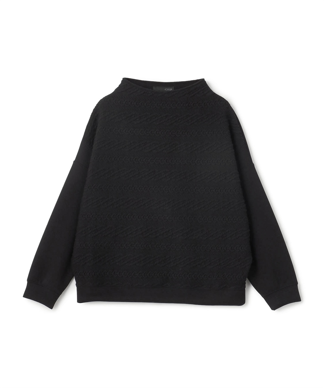 ATSURO TAYAMA ジャカード切り替えプルオーバーニット_variation_3