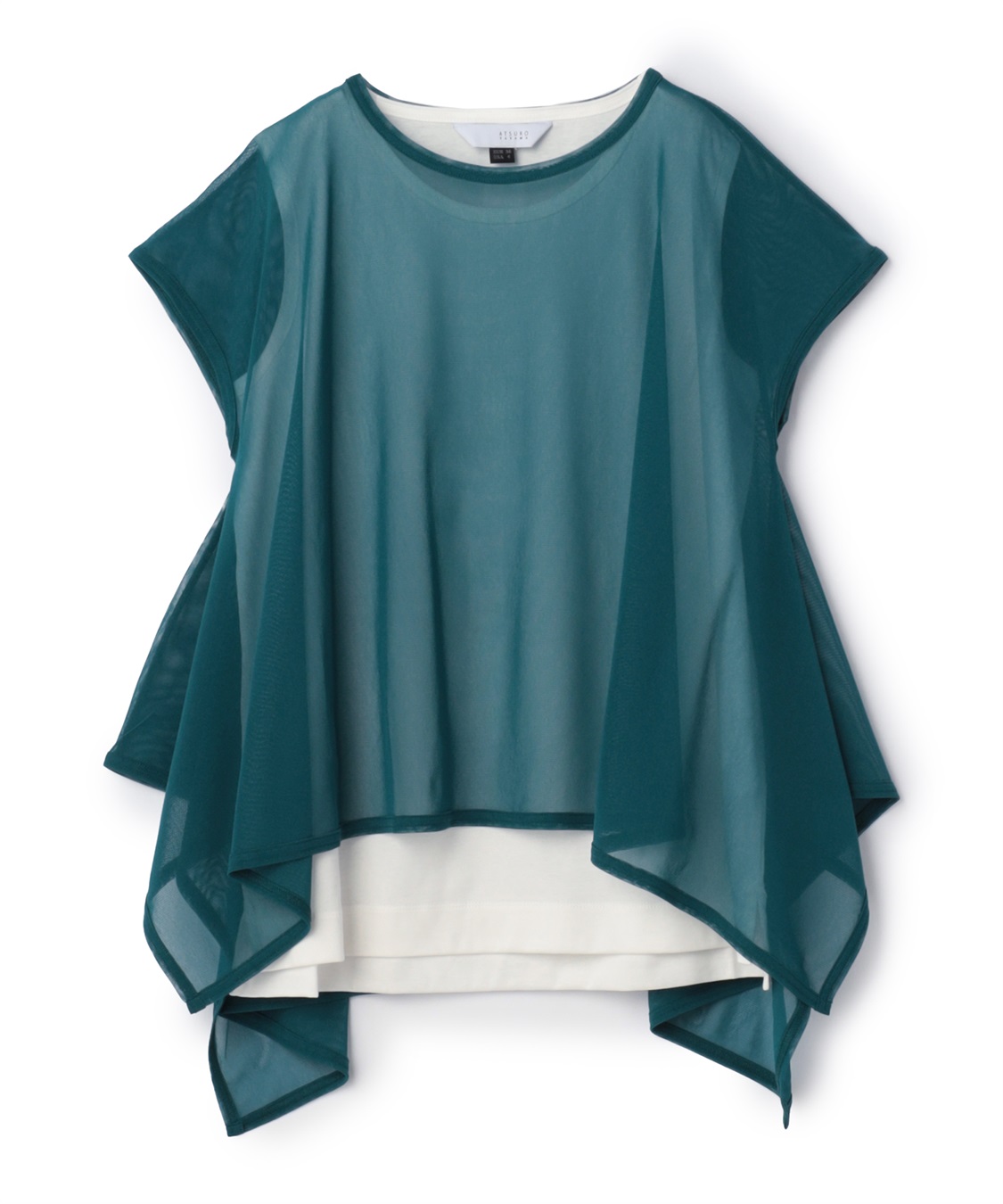 ATSURO TAYAMA インナーつきイレギュラーヘムカットソー_variation_3