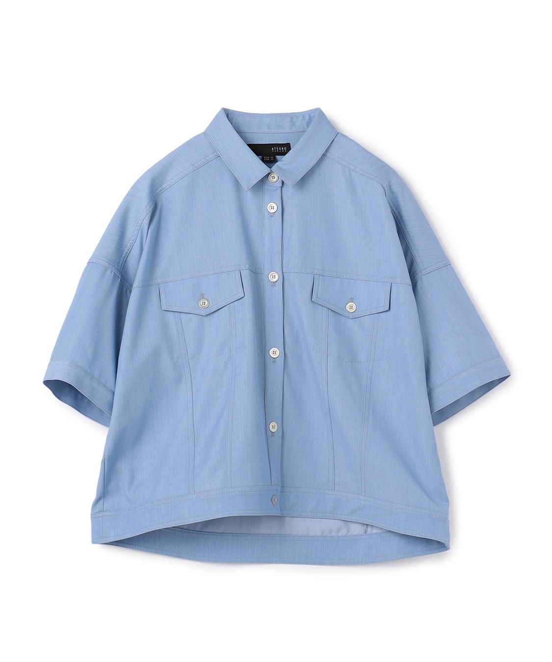 ATSURO TAYAMA ドロップショルダーデニムシャツ_variation_1