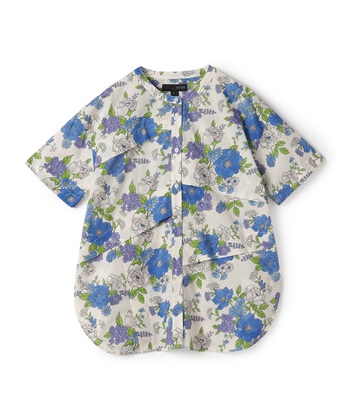 ATSURO TAYAMA フラワープリント柄コットン半袖シャツ_variationthumb_2