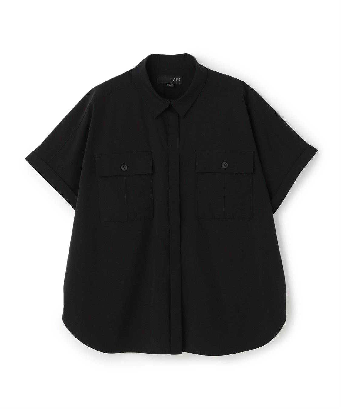 ATSURO TAYAMA ストレッチミリタリーシャツ_variation_1