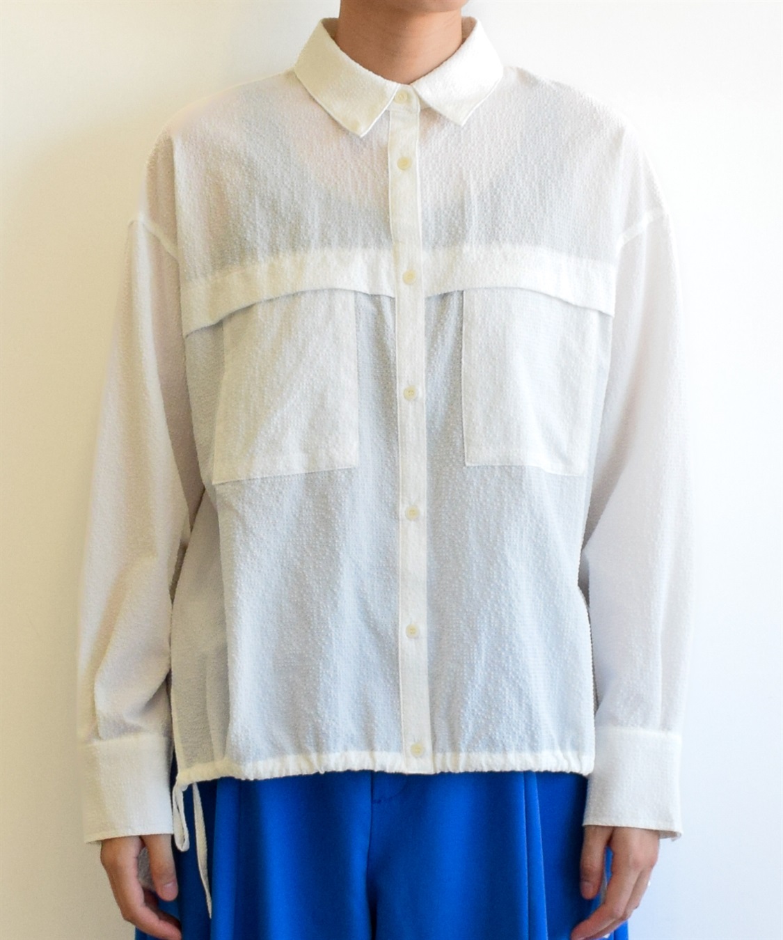 ATSURO TAYAMA フロント切り替えデザインシャツ_main