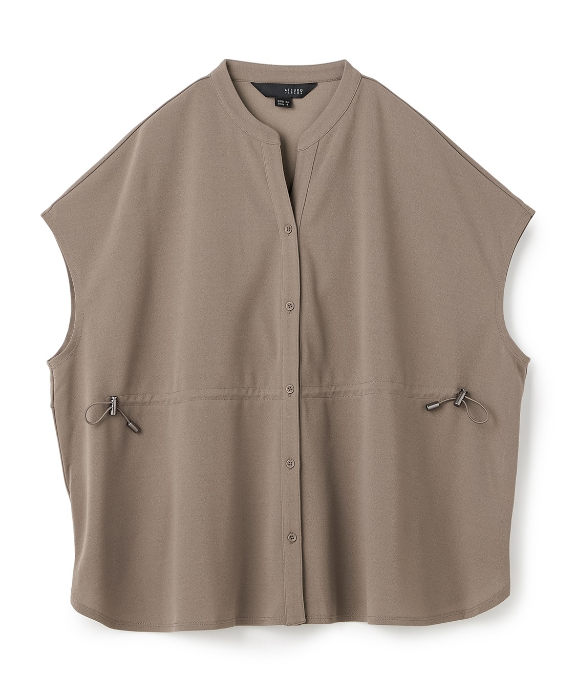 ATSURO TAYAMA ウエスト絞りデザインシャツ_variation_2