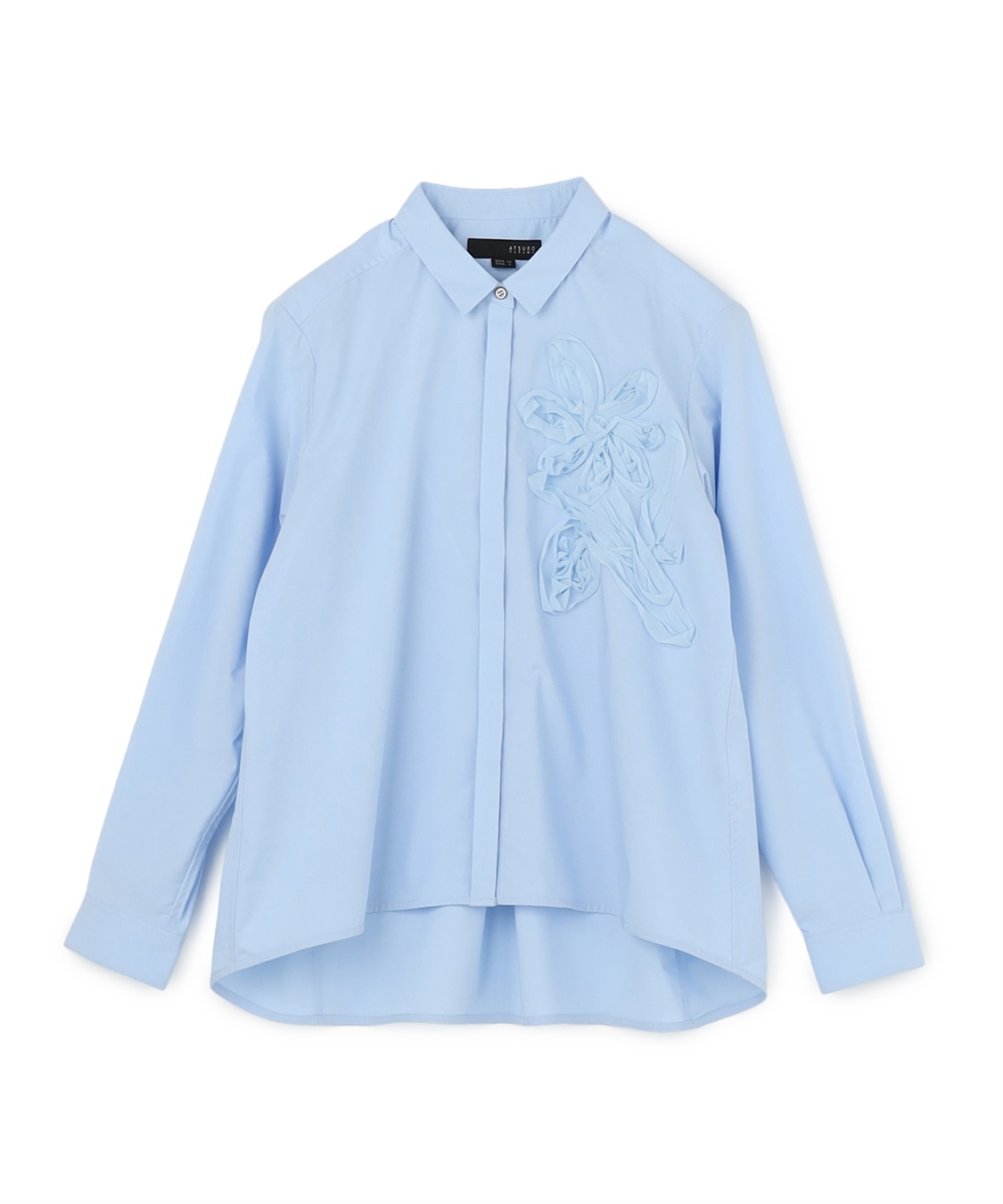 ATSURO TAYAMA フラワーモチーフロングスリーブブラウス_variation_3