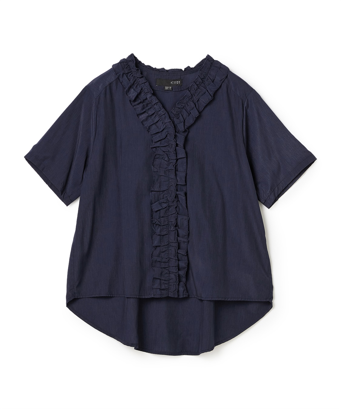 ATSURO TAYAMA Vネックフリルブラウス_variation_2