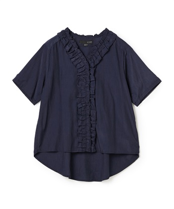 ATSURO TAYAMA Vネックフリルブラウス_variationthumb_2