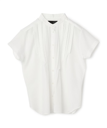 ATSURO TAYAMA タックリボンフリル付き半袖シャツ_variationthumb_1