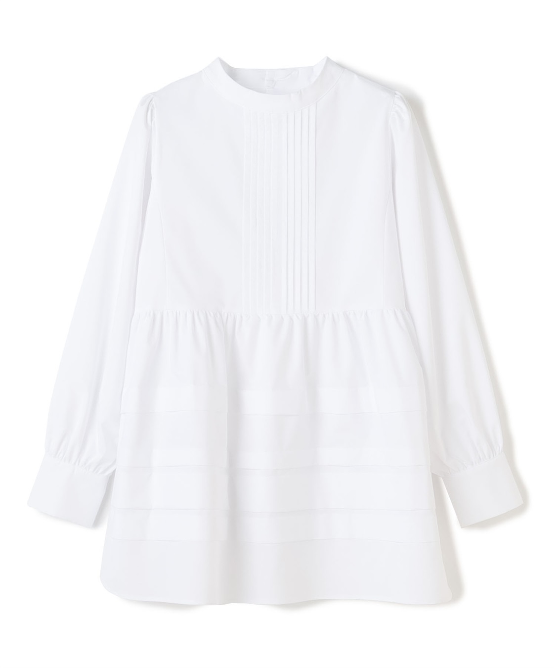 ATSURO TAYAMA ティアード切り替えブラウス_variation_1