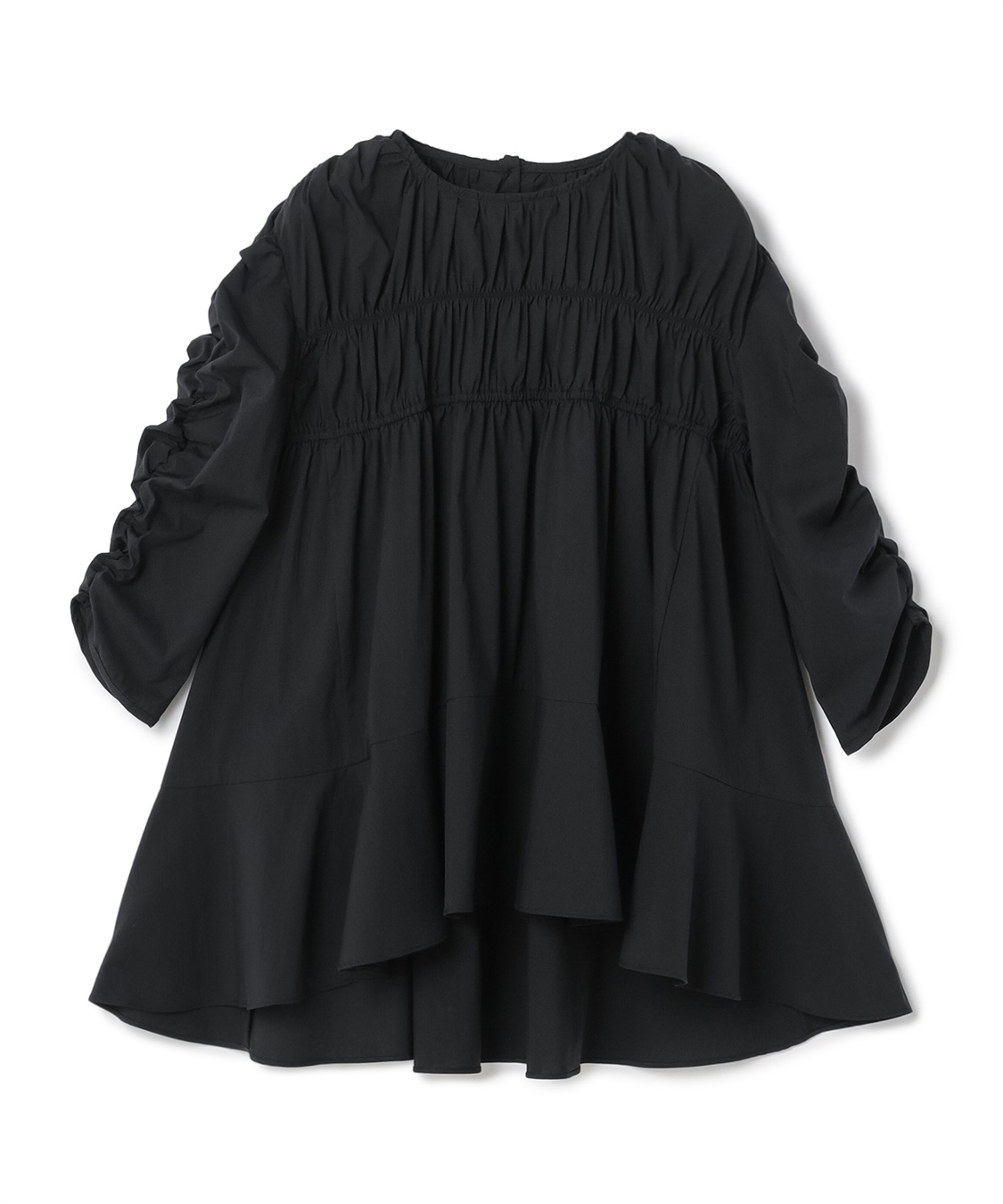 ATSURO TAYAMA 7分袖ギャザーフレアブラウス_variation_2