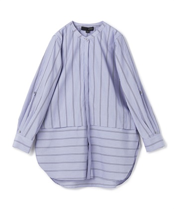 ATSURO TAYAMA 切り替えストライプ柄シャツ_variationthumb_2