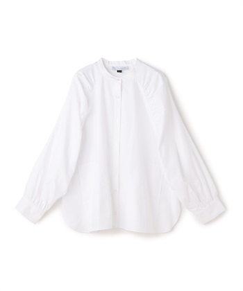 ATSURO TAYAMA 肩ギャザーコットンドビーブラウス_variationthumb_1