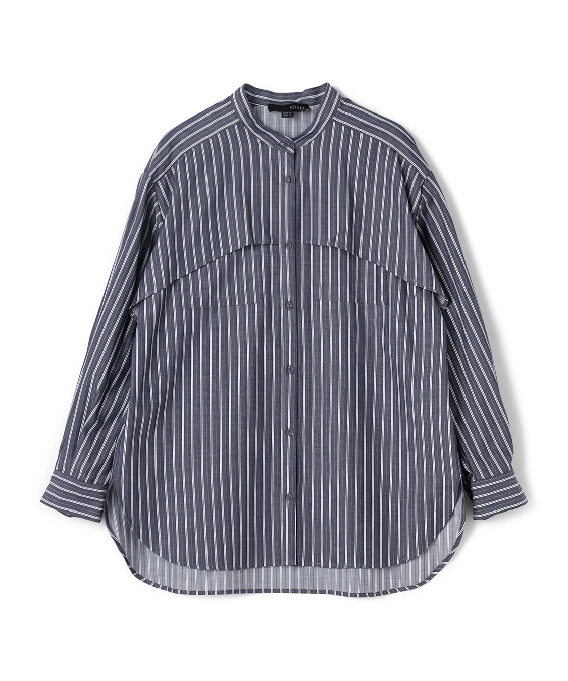 ATSURO TAYAMA バンドカラー長袖シャツ_variation_2