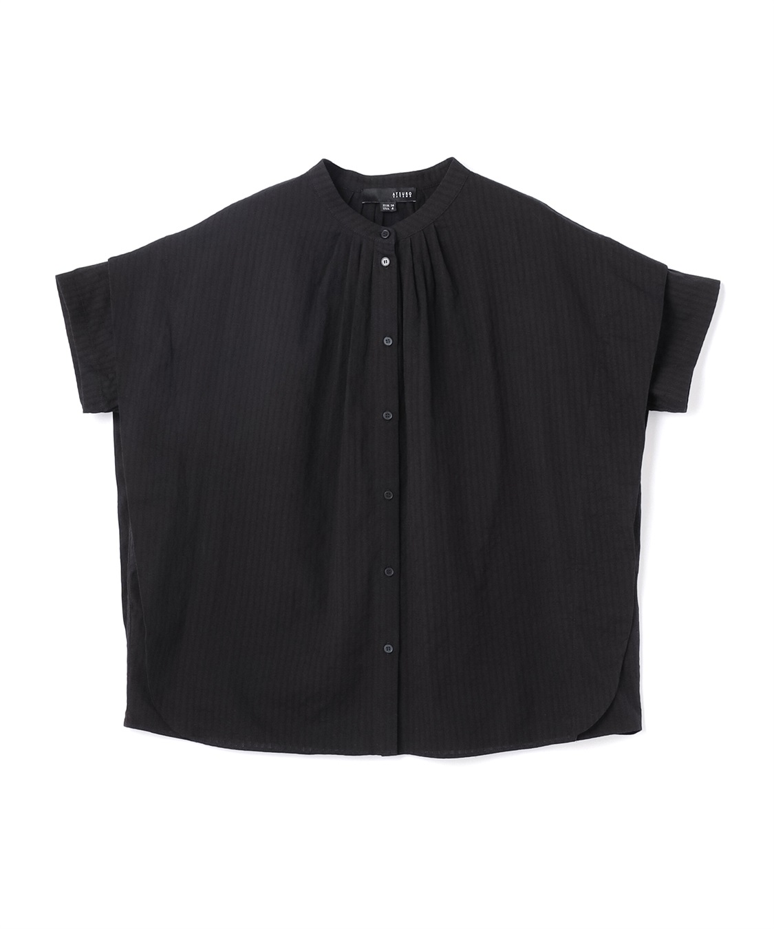 ATSURO TAYAMA ストライプ刺繍ブラウス_variation_2