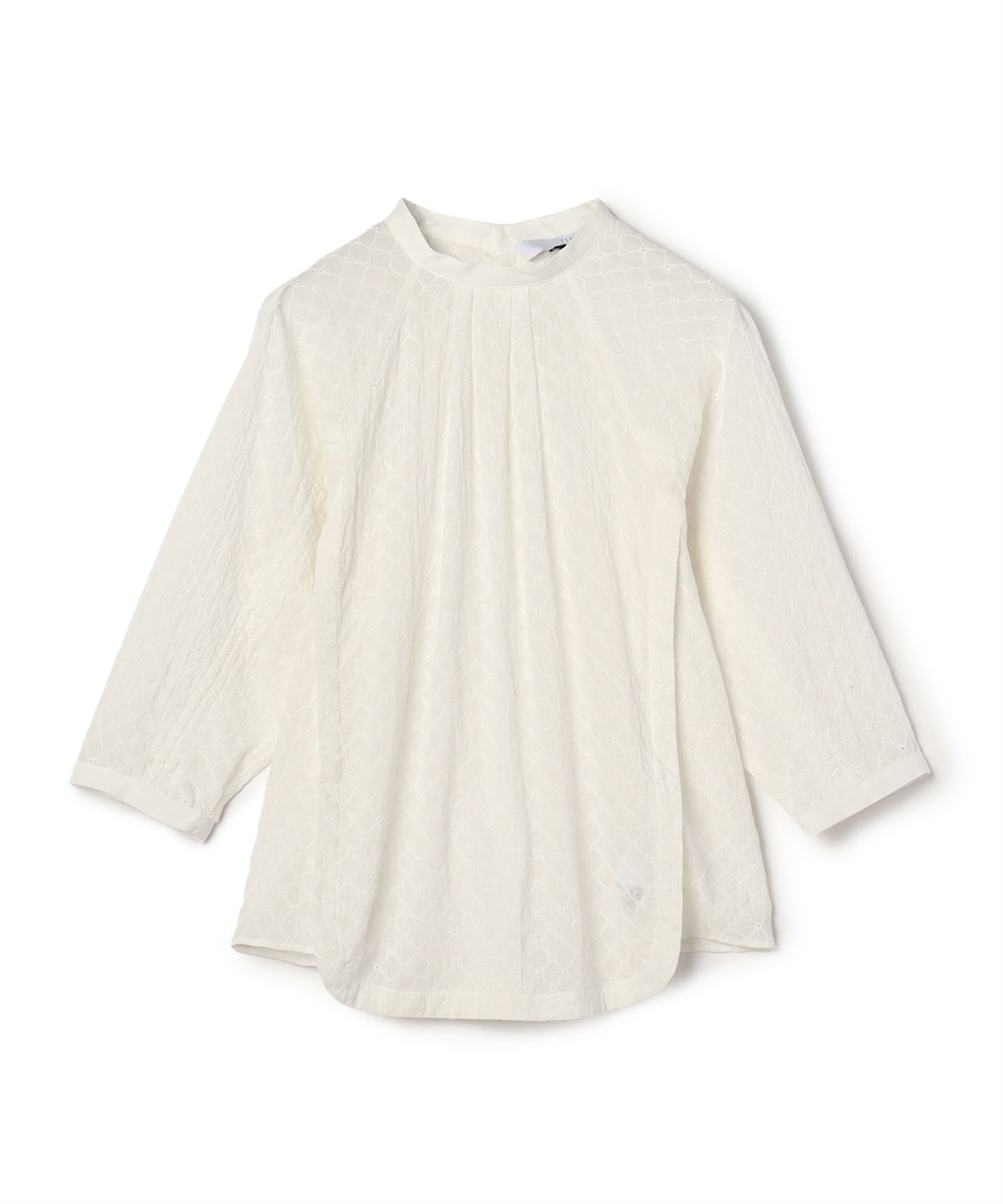 ATSURO TAYAMA コットン刺繍プルオーバーブラウス_variation_1