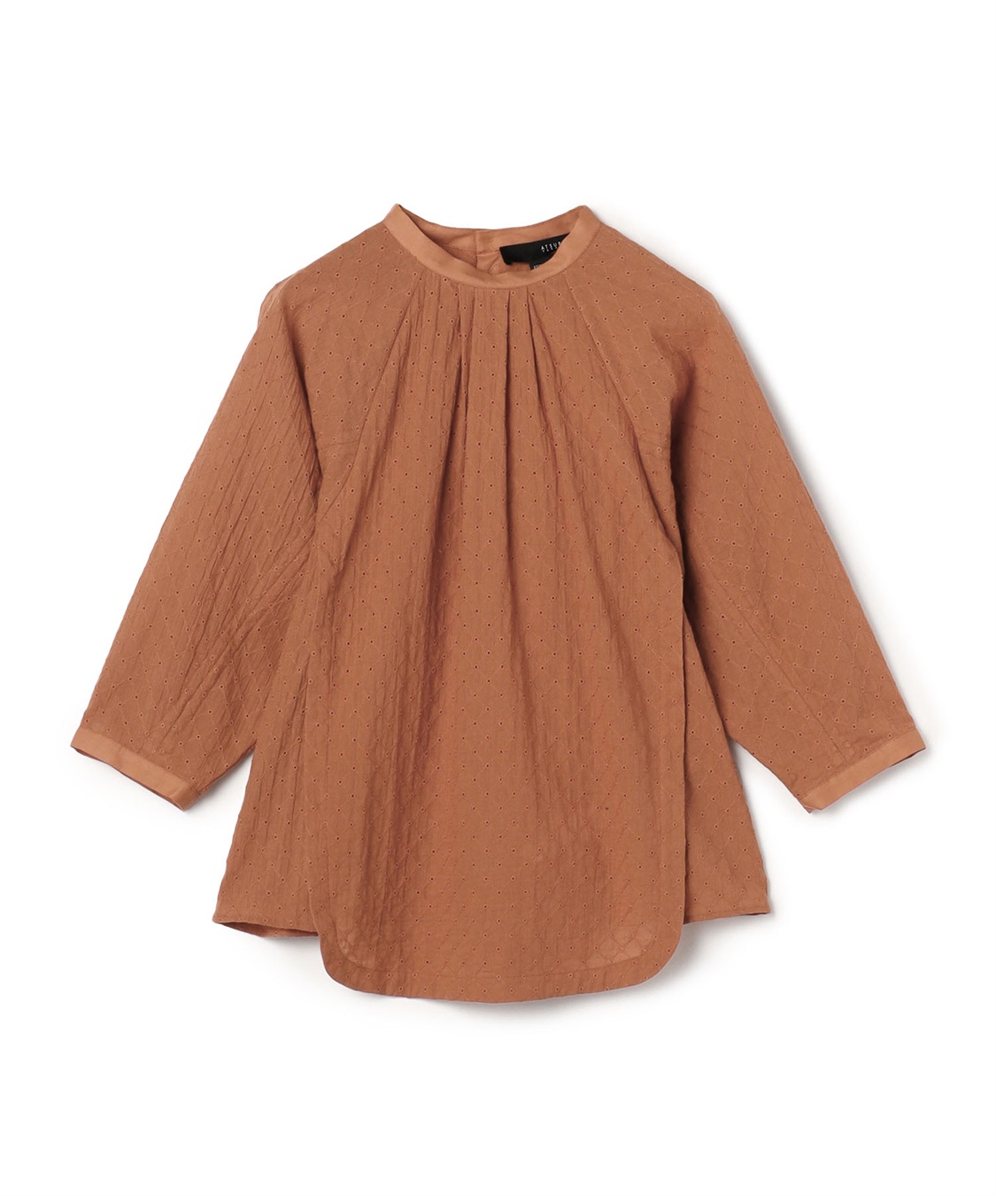 ATSURO TAYAMA コットン刺繍プルオーバーブラウス_variation_3