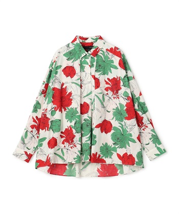 ATSURO TAYAMA フラワープリント柄シャツ_variationthumb_1